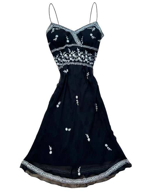 Marina 90’s Beaded Dress | Size M