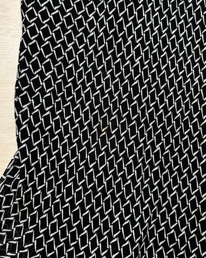 Geometric 90’s Maxi Skirt | Size 29” waist