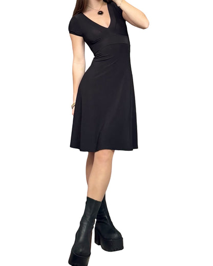 Slinky 00's Tie Back Dress | Size S