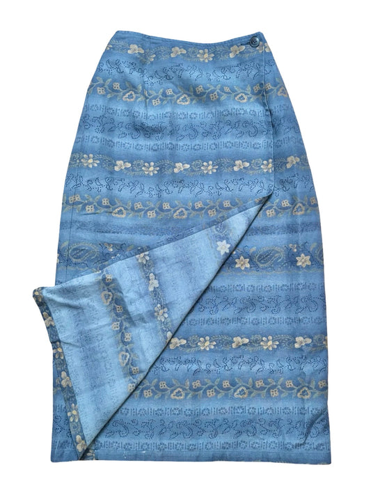 Eddie Bauer 90’s Cotton Skirt | Size 28” Waist