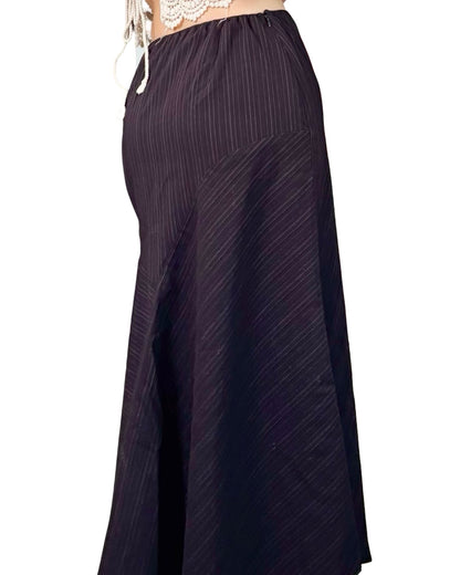 Dorothée 00's Pinstripe Skirt | Size XS