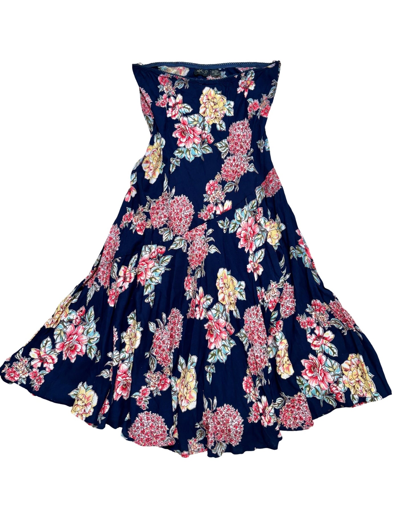 Floral 00’s Maxi Skirt | 32” waist
