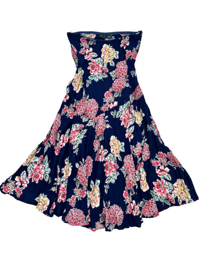 Floral 00’s Maxi Skirt | 32” waist