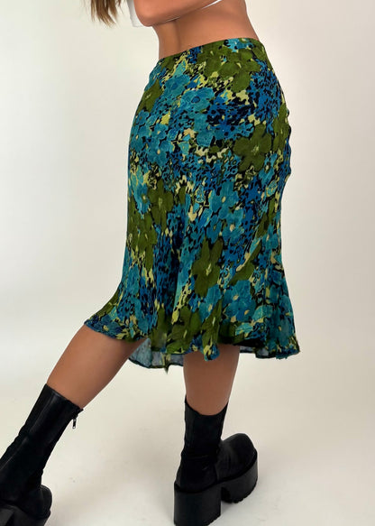 Julia Floral Midi | Size 33” waist