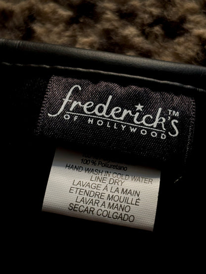 Fredrick's 90's Leather Corset Top | Size 34