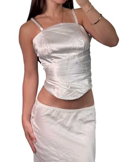 Draped 90's Opal Corset | Size S