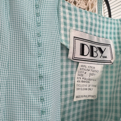 Blue Gingham Mini | Size US 7