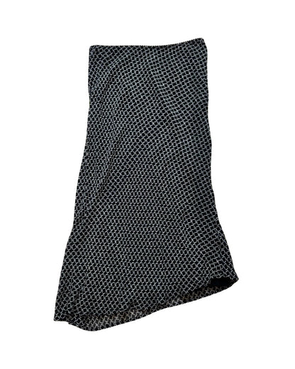 Geometric 90’s Maxi Skirt | Size 29” waist