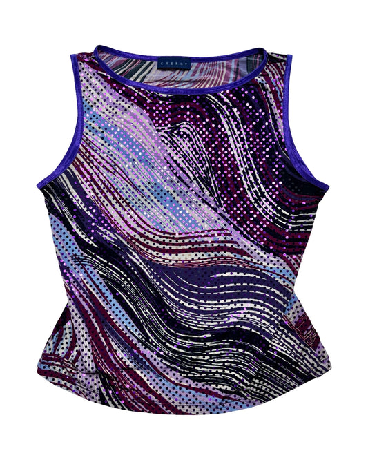 Cheroy 90’s Metallic Top | Size S
