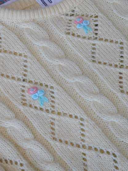 Polly Floral Sweater | Size M