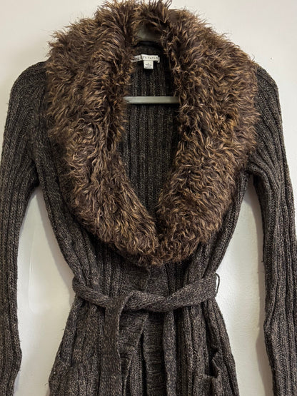 Fur Trim 00's Cardigan | Size S