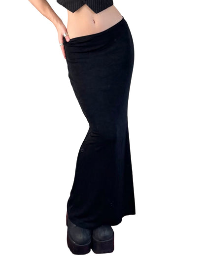 Express 90's Slinky Maxi Skirt | Size 24" Waist