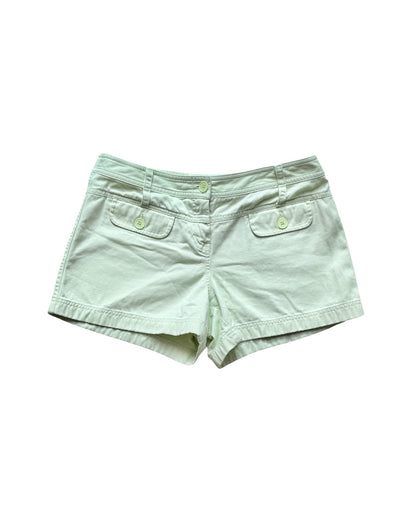 Ann Taylor Green Mini Shorts | Size 4