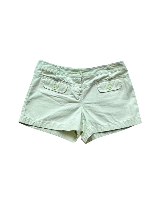 Ann Taylor Green Mini Shorts | Size 4