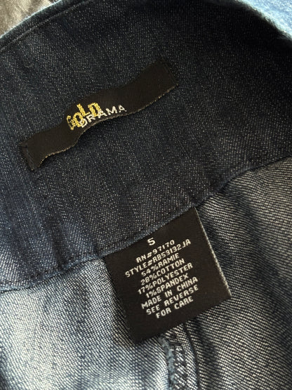 Gold Drama 00's Wide Leg Denim | Size 31” Waist