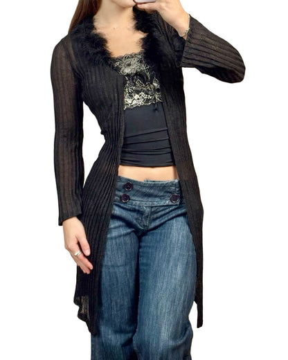 Confess 90's Mesh Cardigan | Size S