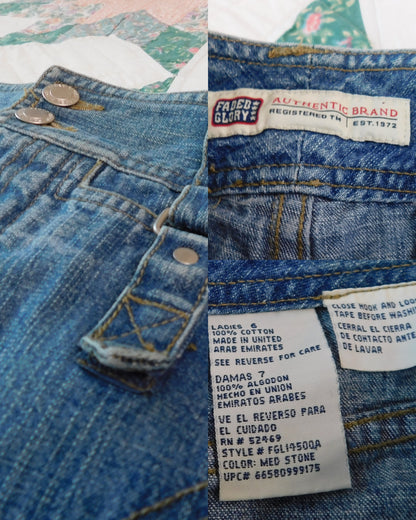 Buckle Denim Maxi | Size 30” waist