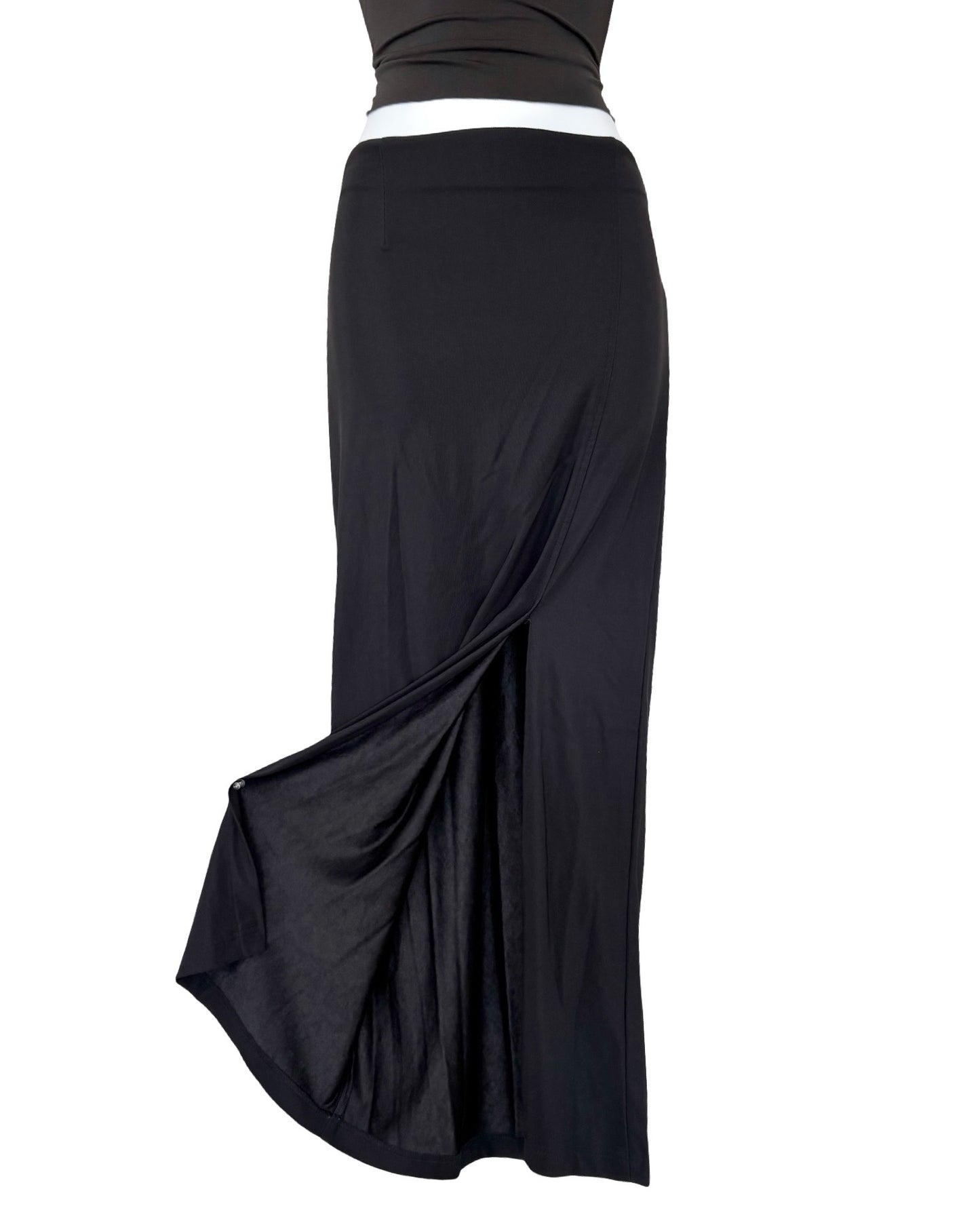 ING 90's Slinky Maxi Skirt | Size 26" Waist