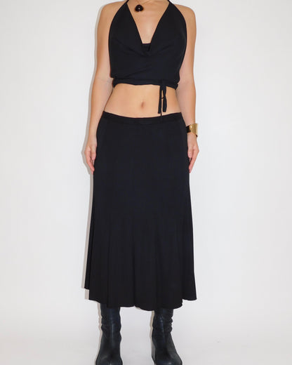 90’s Pleated Midi Skirt | Size M
