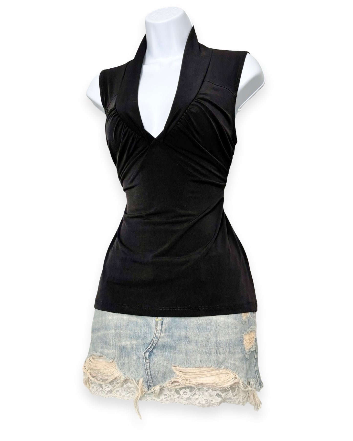 AB Studio 00's Tie Back Top | Size S