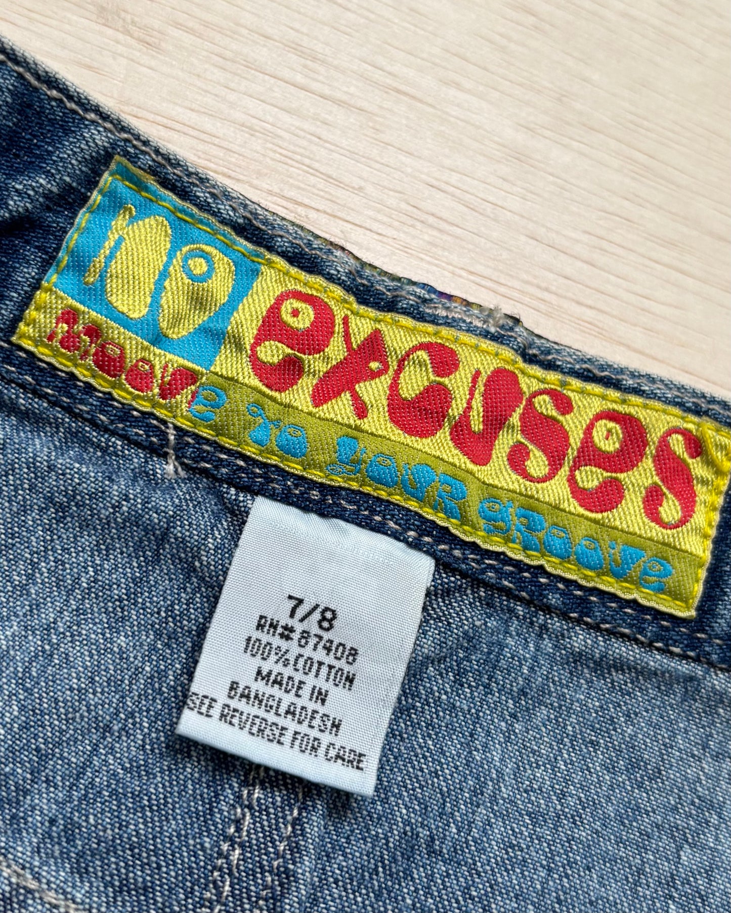 No Excuses Denim Mini | Size 27” waist