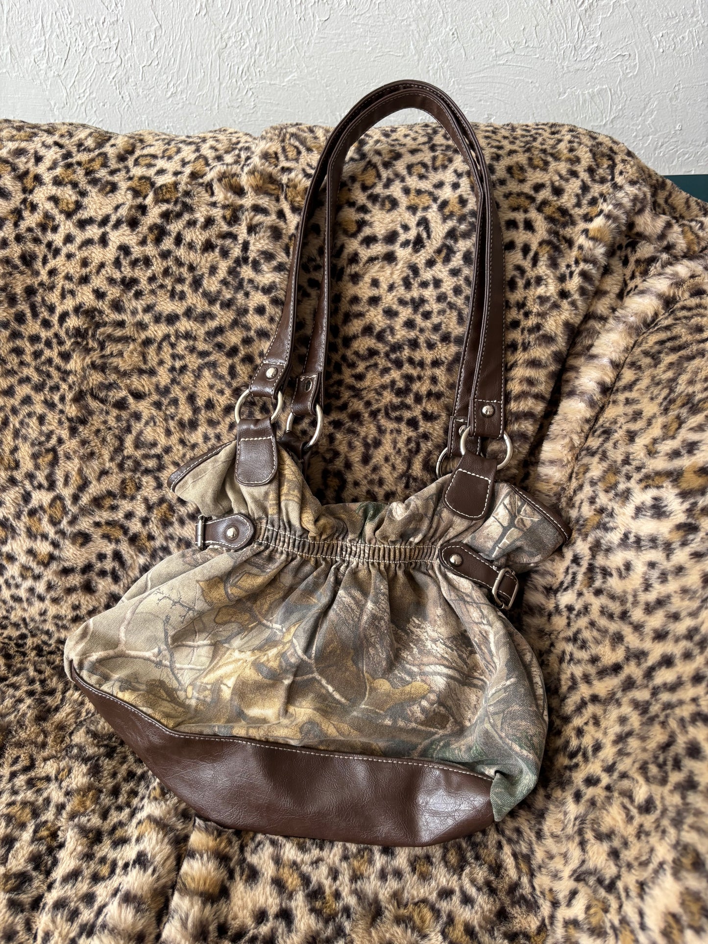 Camo 00's Buckle Bag