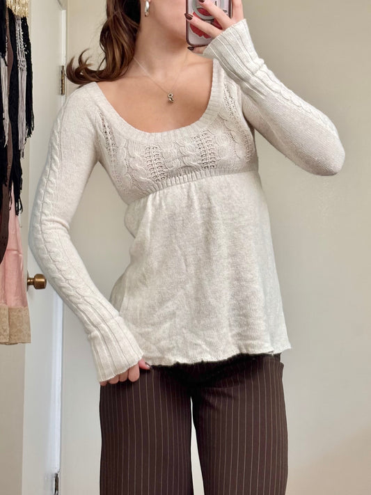 Abercrombie 00's Babydoll Knit | Size S