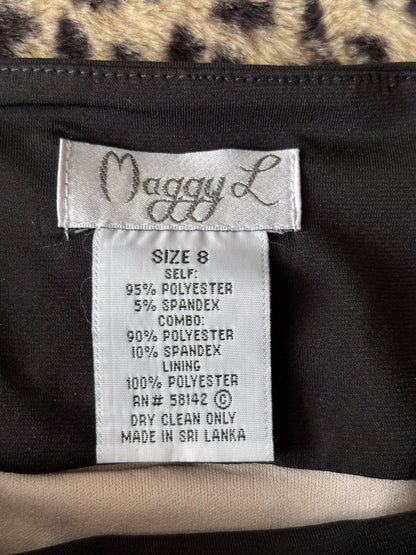 Maggy L 90's Mesh Dress | Size 8