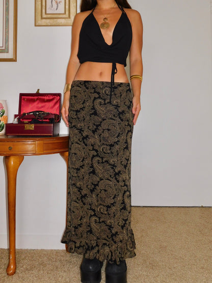 Susan Paisley Maxi | Size 29” waist