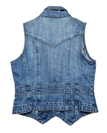 Faded Glory 00’s Denim Vest | Size M