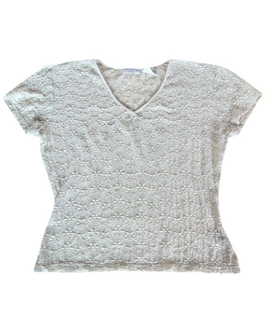90’s Eyelet Tee | Size S