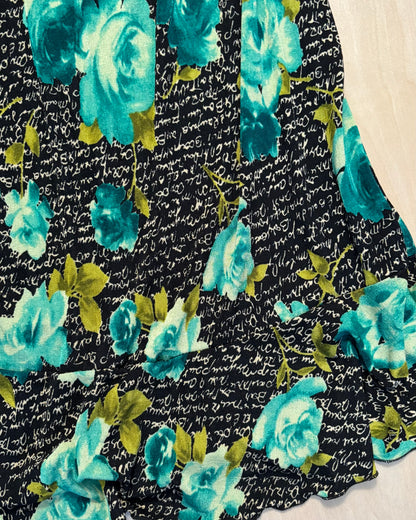 Floral 00’s Midi Skirt | Size 25” waist