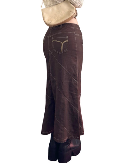 Style & Co 00's Linen Maxi Skirt | Size 28" Waist