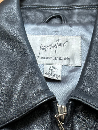 Jaqueline 90’s Leather Jacket | Size S