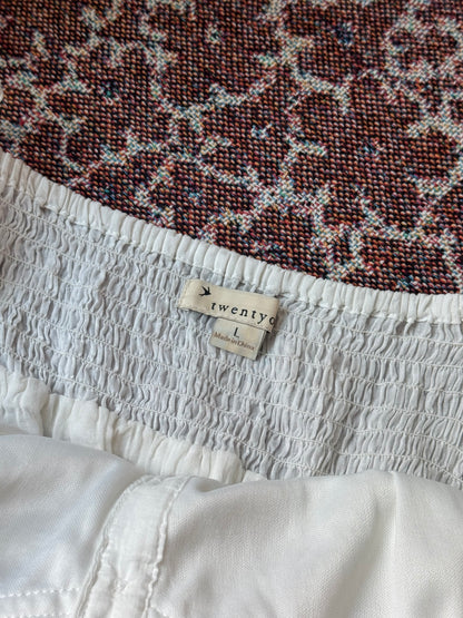 Y2K Tie Back Top | Size L