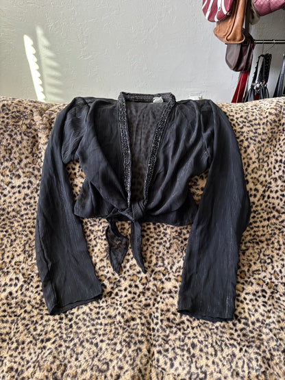 White Stag 00's Mesh Tie Top | Size M