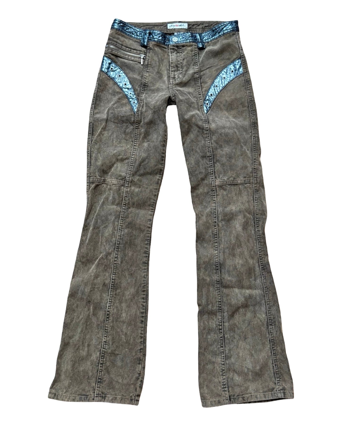 Corduroy 90's Moto Pant | Size 27” Waist