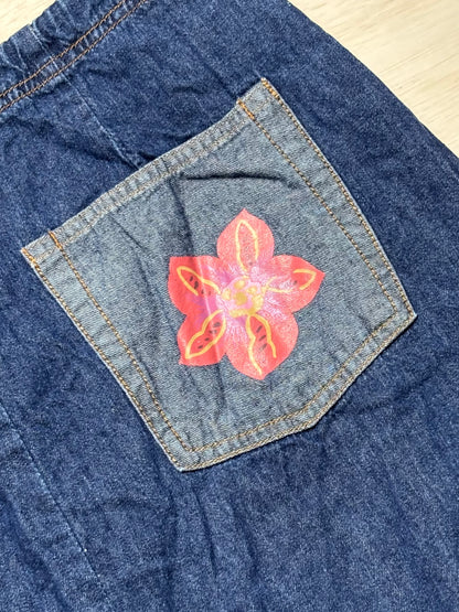 Denim 90’s Maxi Skirt | Size 30” Waist