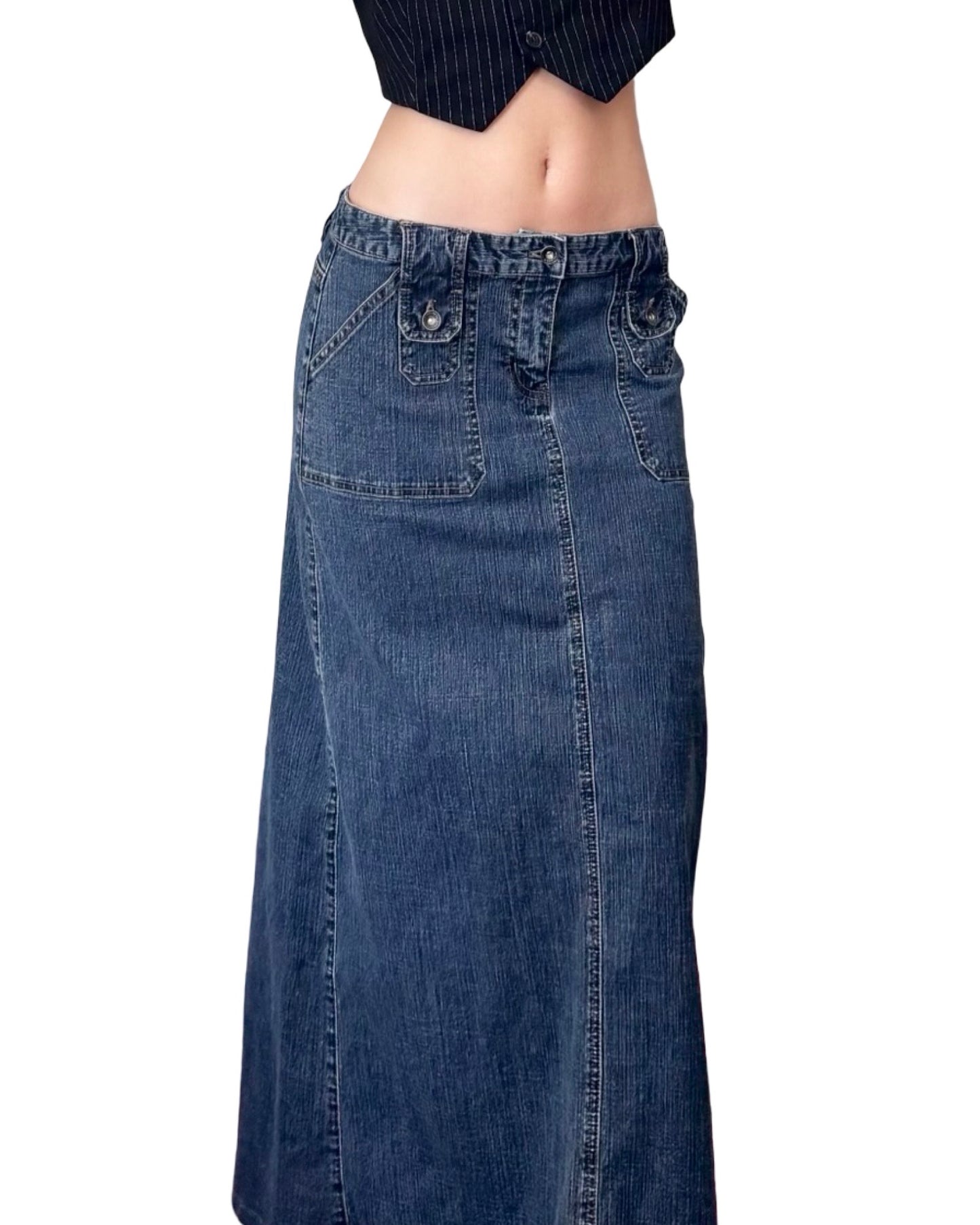 DKNY 00's Jean Skirt | Size 30" Waist