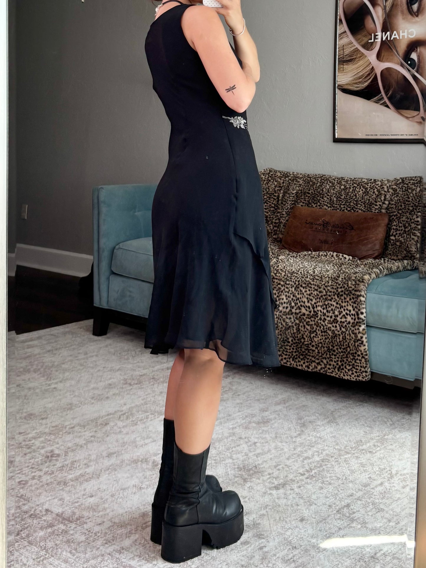 Loft 90's Silk Dress | Size 4