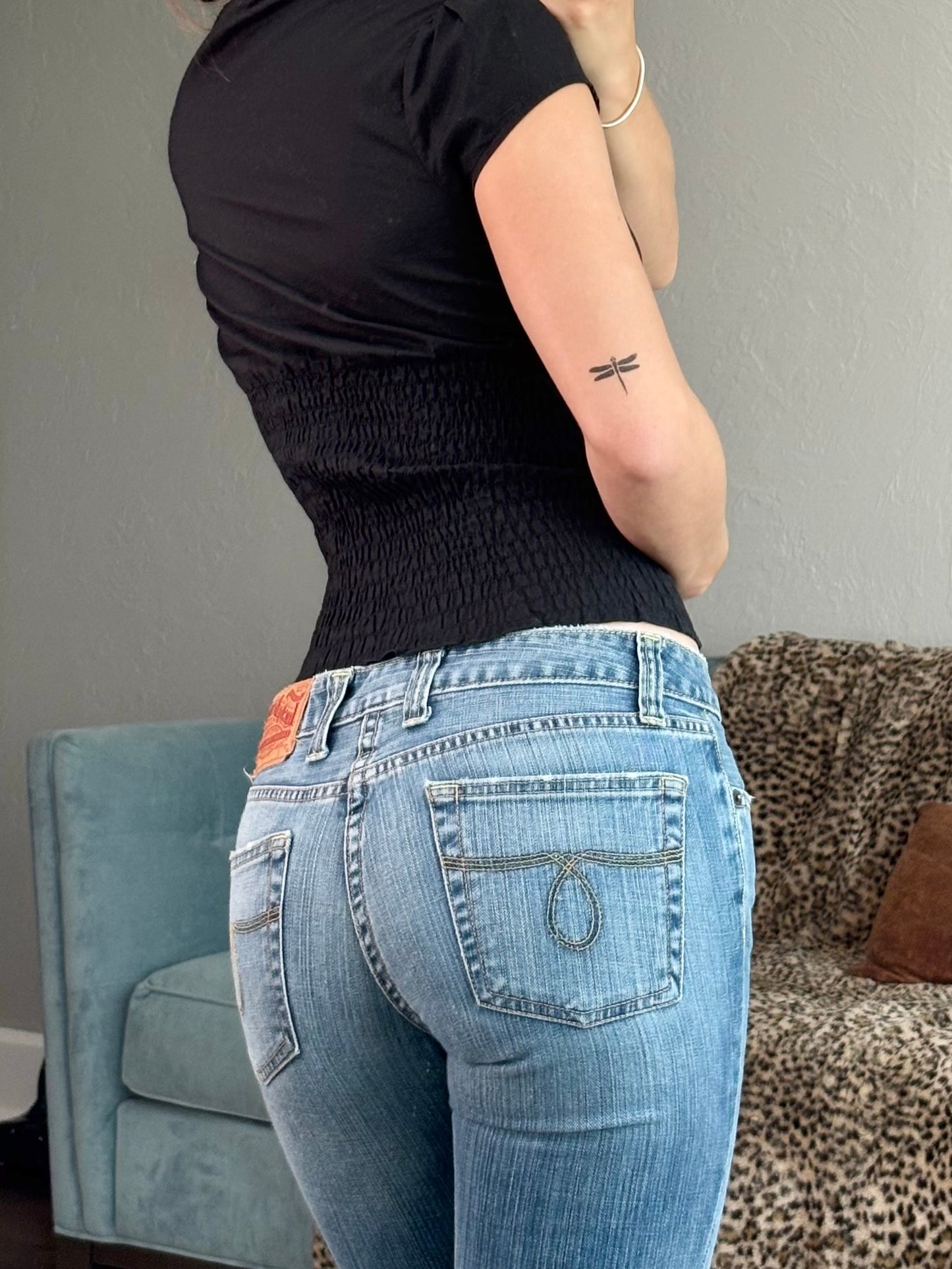 Cotton 00's Button Up Top | Size M