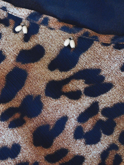 Bailey Cheetah Blouse | Size L