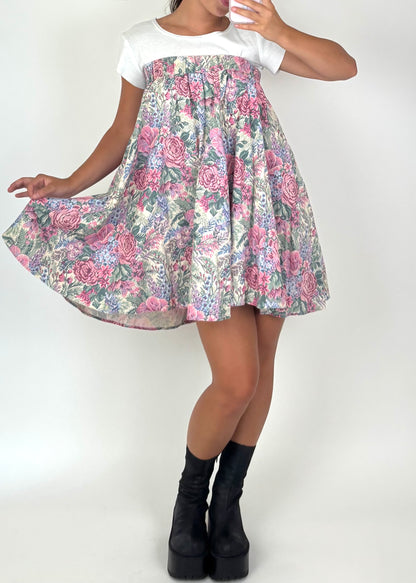 Molly Floral Midi | Size 28” waist