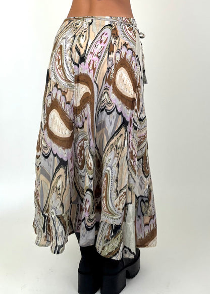 Millie Printed Maxi | Size 28” waist