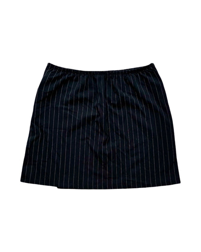 Pinstripe 90’s Mini Skirt | Size 27” waist