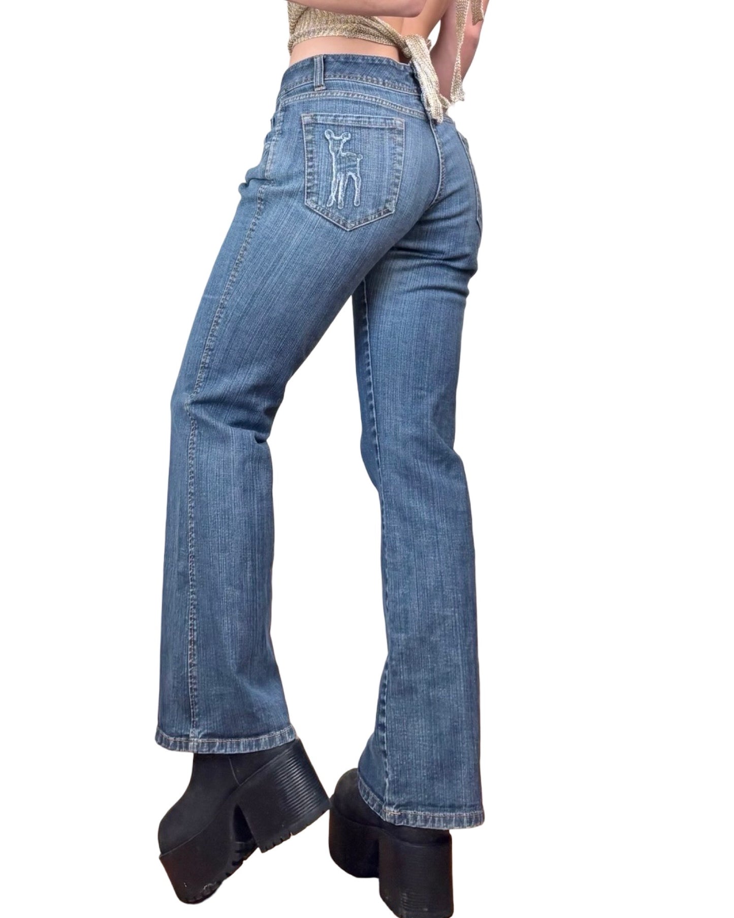 Dear 00's Wide Leg Denim | Size 32” Waist