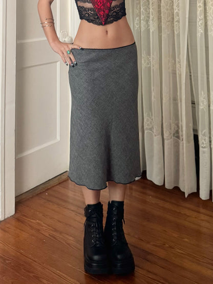 Y2K Midi Skirt | Size 25" Waist
