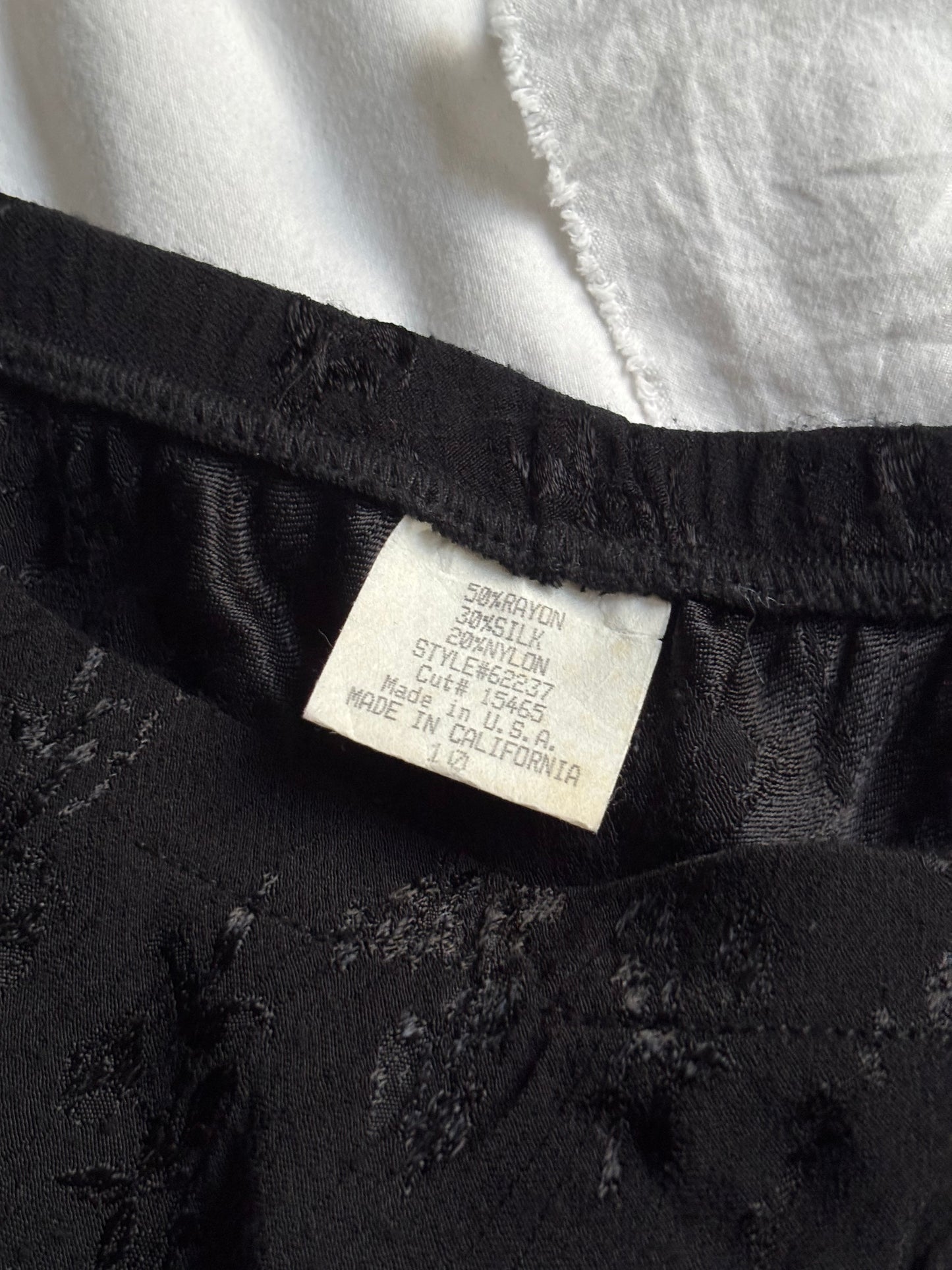 Whimsy 90's Silk Skirt | Size 27" Waist