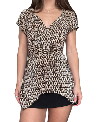 Cocomo 00's Tie Back Top | Size M