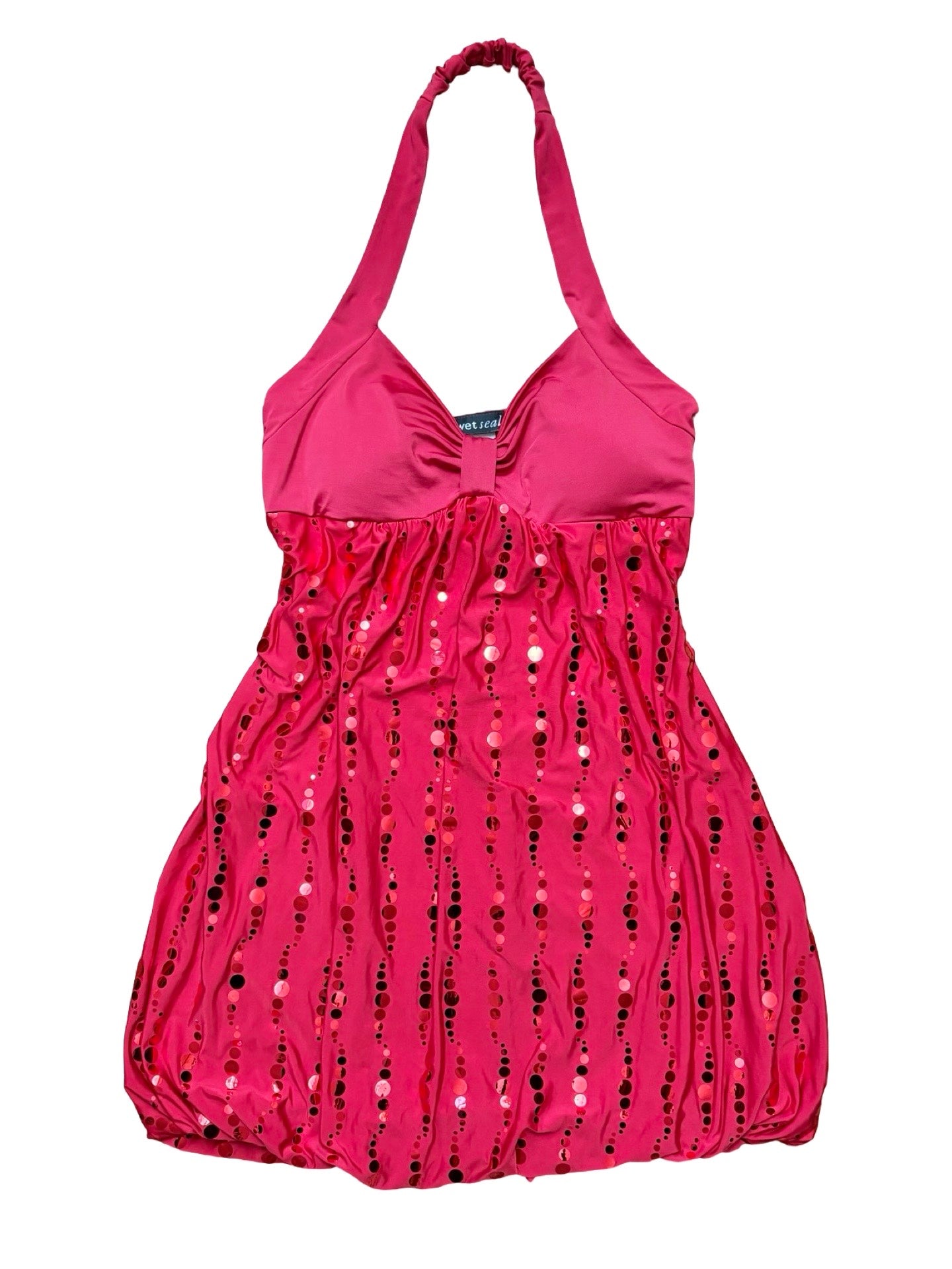 Wet Seal Halter 00's Dress | Size L